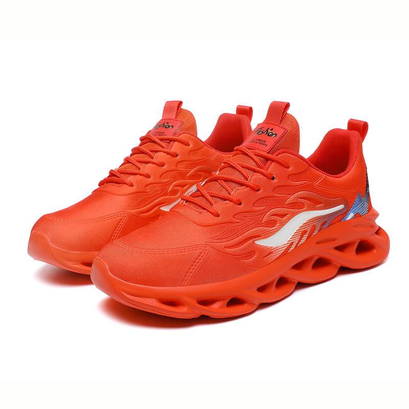 2025 Men's Shoes Spring New Blade Sneakers Men's Fashion Korean Version Breathable Running Shoes Trendy Shoes Flying Weaving 2025