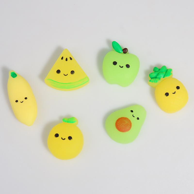 Creative Fruit Series: Watermelon Banana Dango Stress Relief Squeeze Toy