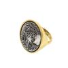 French Retro Ancient Coins, High-End Temperament Retro Gold Woman Ancient Coin Necklace, Bracelet, Earrings, Ring Set.