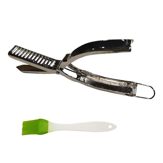 Rib Membrane Remover Stainless Steel Meat Trimmer Rib Membrane Stripping Tools Backyard Barbecue Accessory