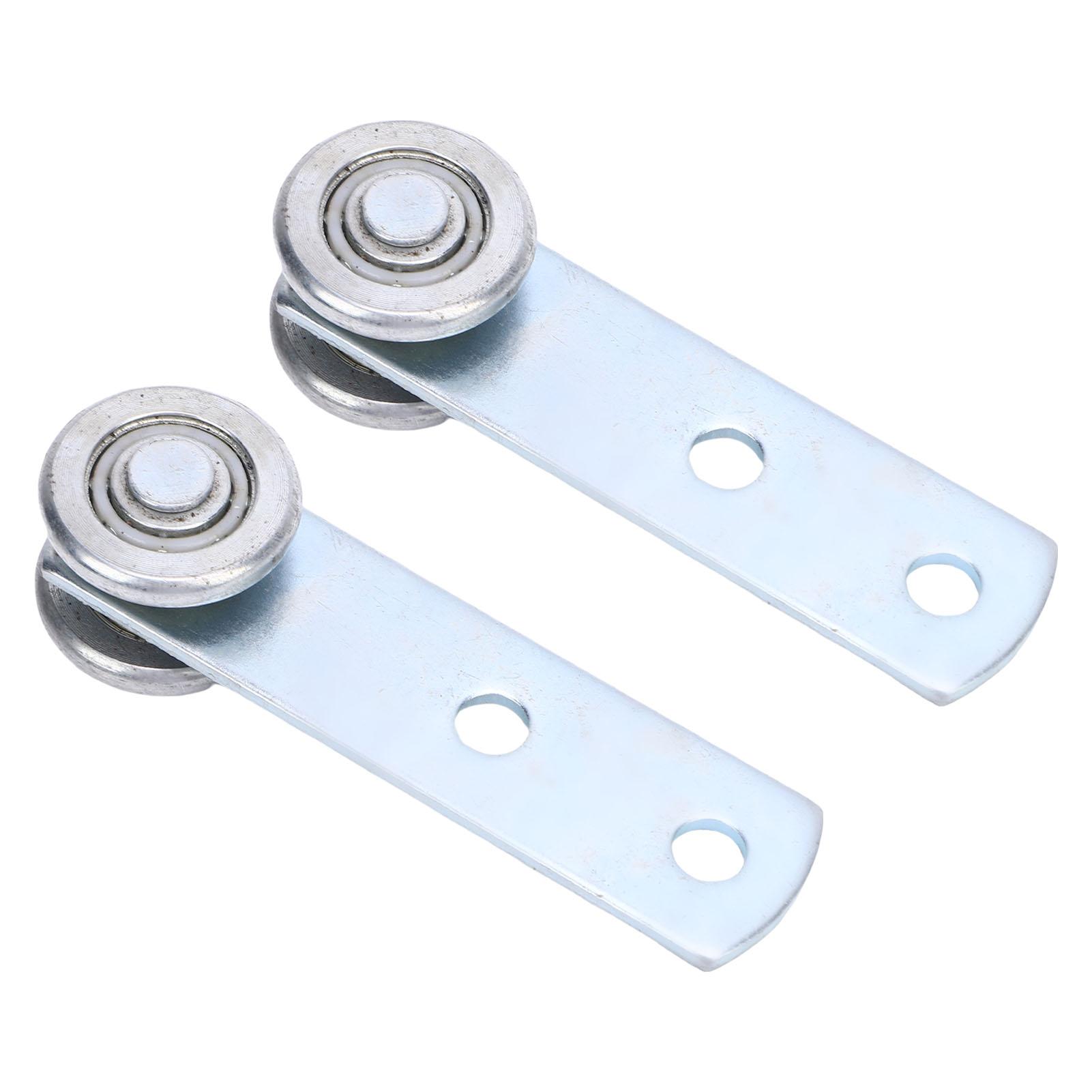 Vestidos 2 Wheel Trolley Assembly Rollers Two Bearing Metal Rollers For Truck Garage Pulley System Hoist System
