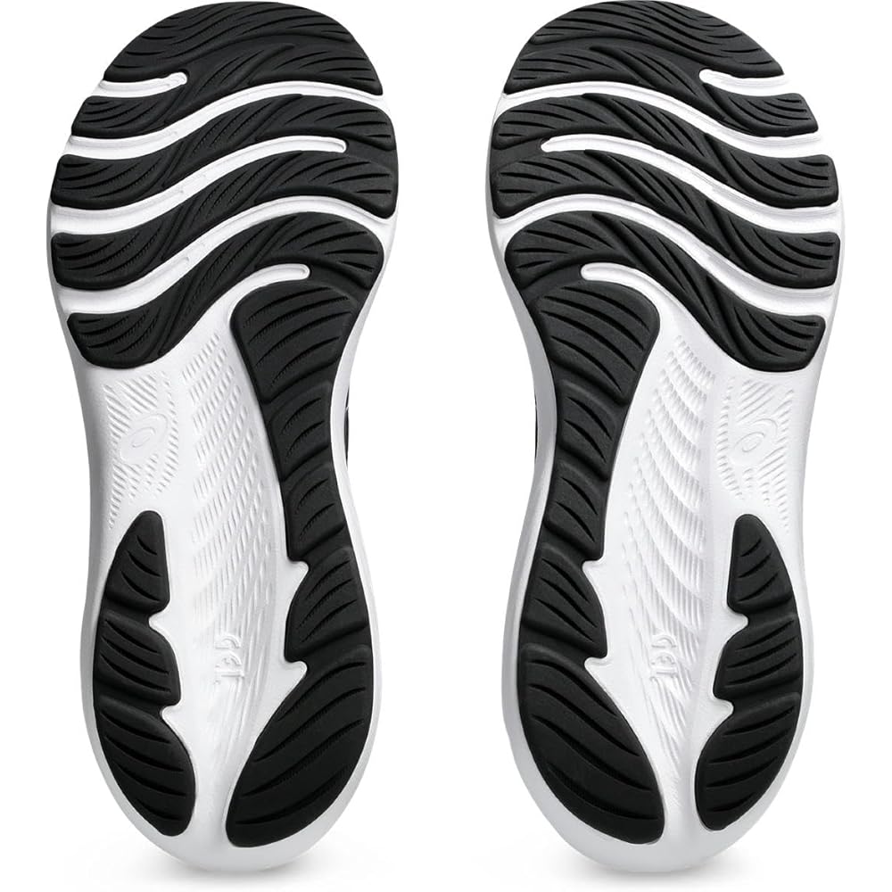 Asics GEL-CONTEND 9 Men's Running Shoes Black/White 26.5 cm 4E Width