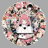 50PCS Spy X Family Anime Stickers for Suitcase, Scooter, Laptop, Car Graffiti Decoration