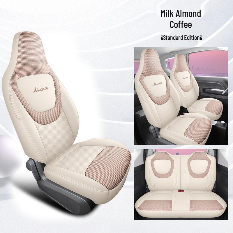 Wuling Mini Cartoon Car Seat Cover, 24W Full Coverage, All-Season Universal Cushion