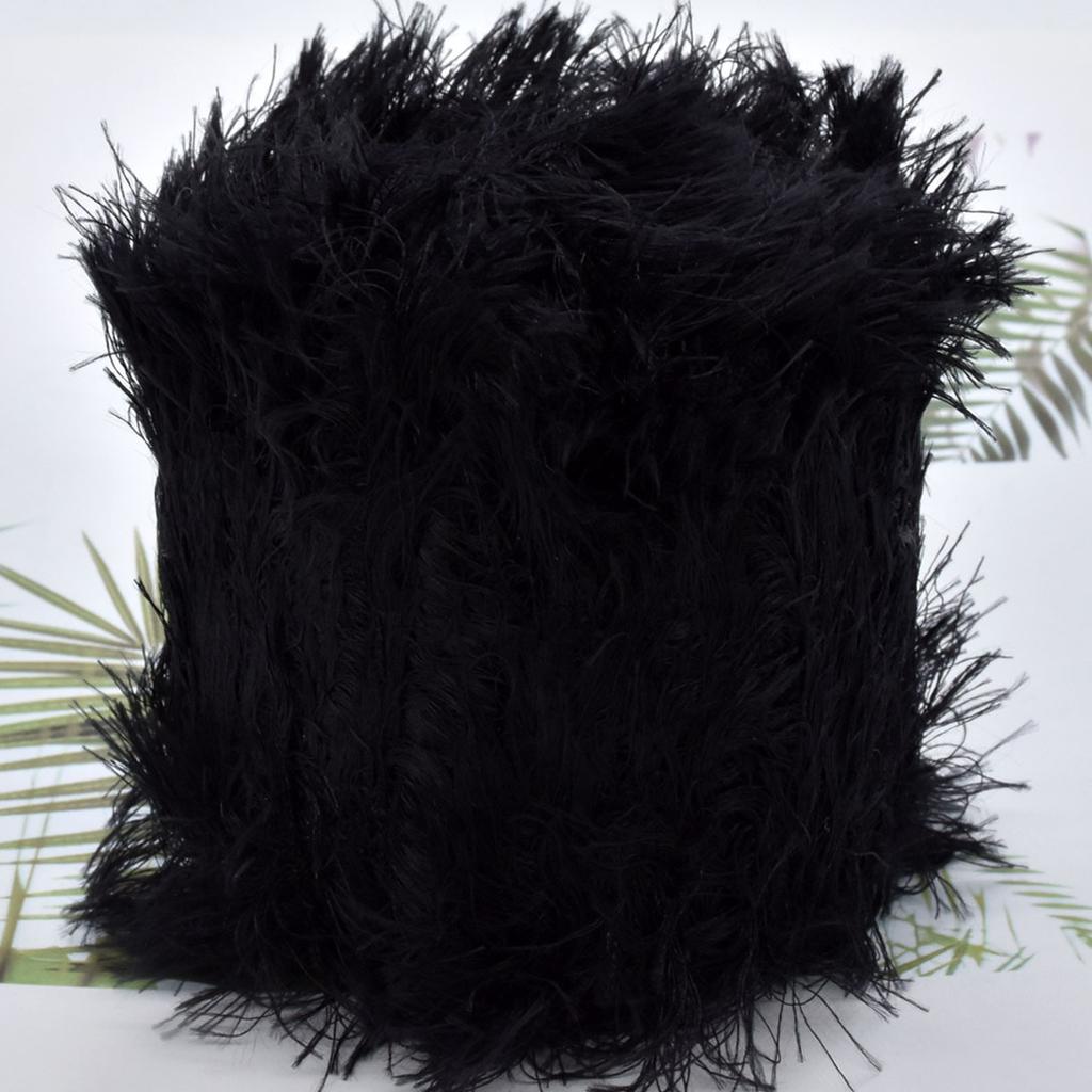 6 Stück 300g/10.56oz Nerz Samtgarn Ultraweiches Plüschgarn zum Stricken & Häkeln Luxus DIY Garn für Decken Schals Flauschiges Bastelgarn Setcx