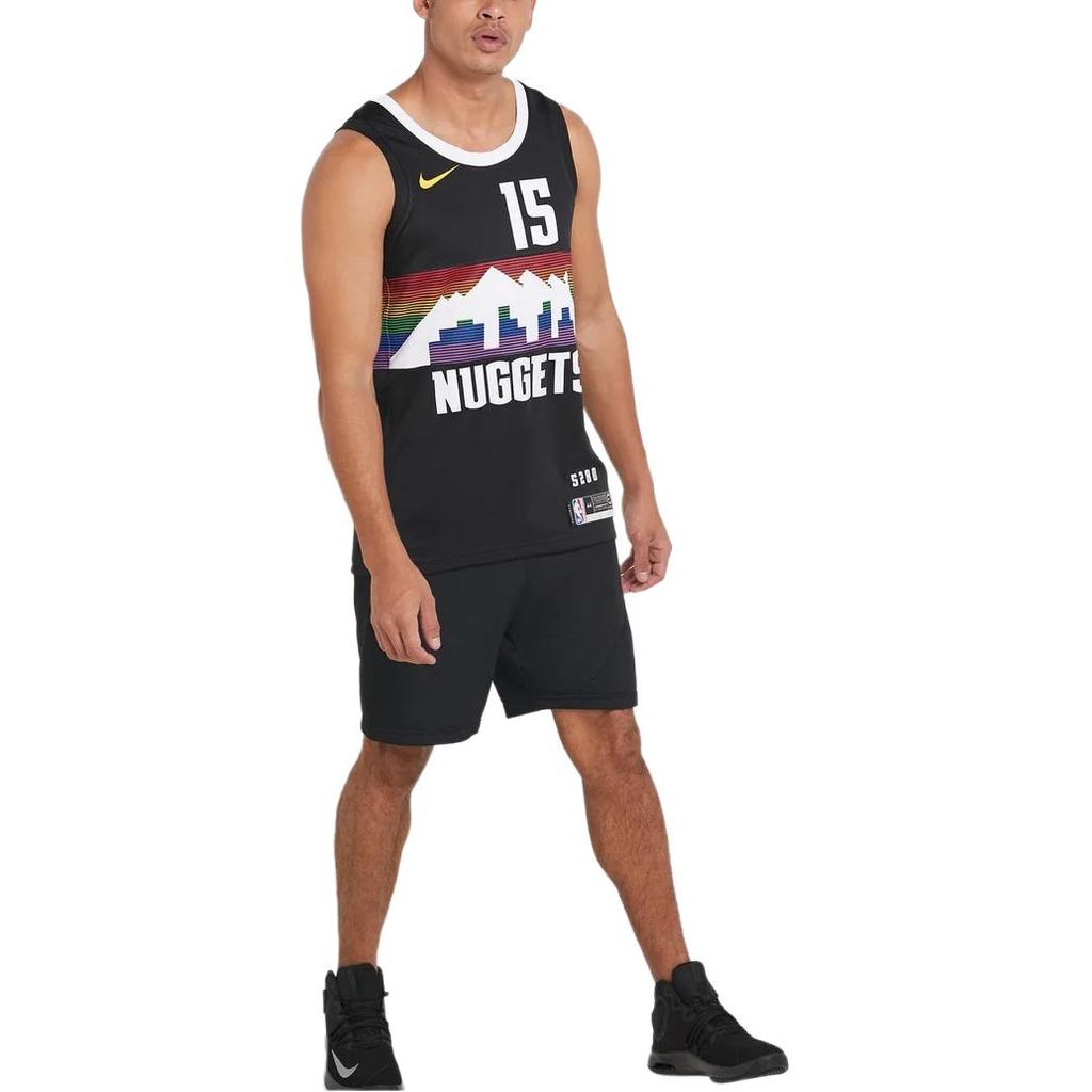 Nike Maglia da Basket da Uomo Nera AV4634-010