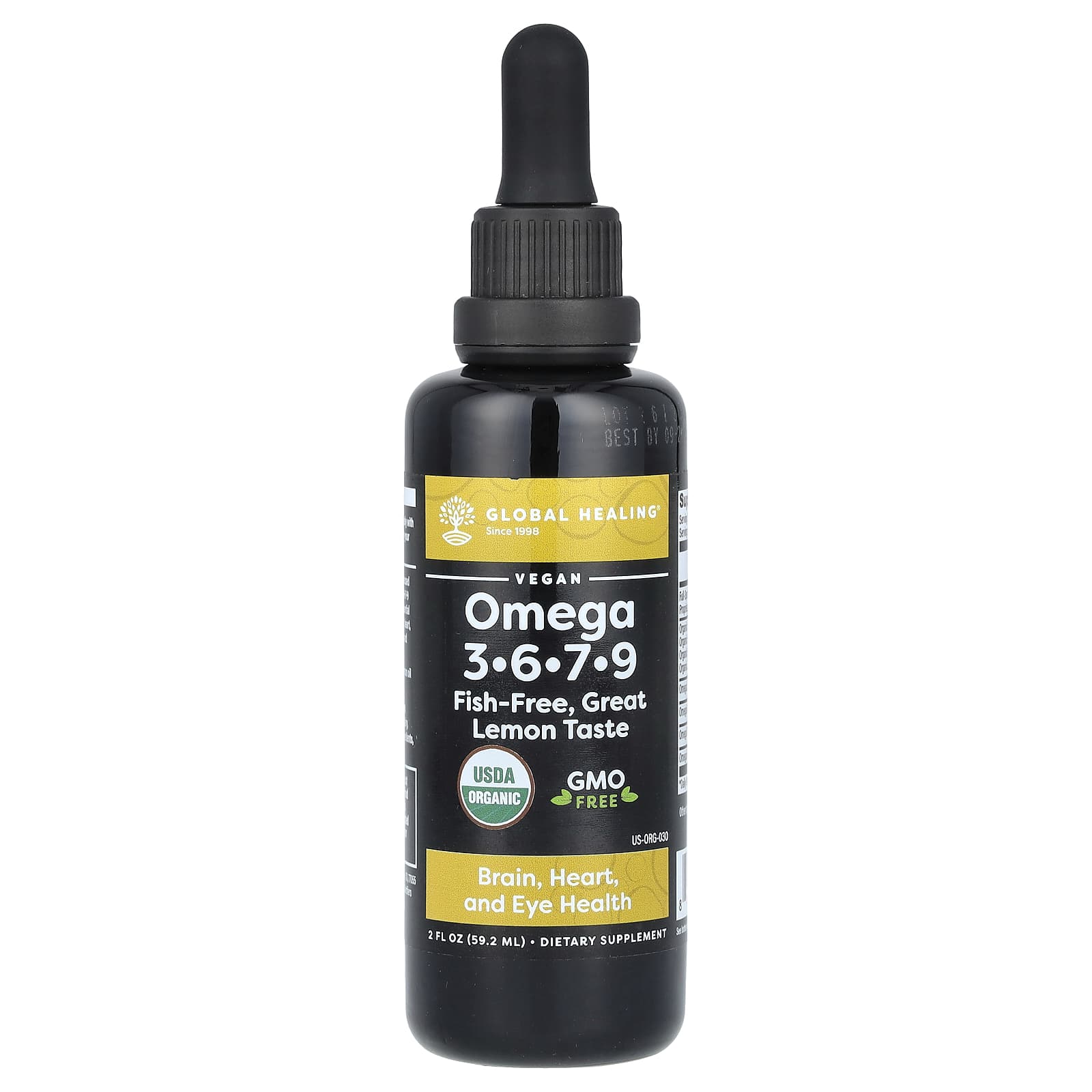 

Omega 3, 6, 7, 9, Lemon, 59.2 mL (2 Fl Oz)