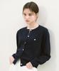 YUPPE Layered Cashmere Cardigan_Navy