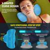 Neck and Shoulder Relaxer Stretcher Chiropractic Neck Traction Pillow Cervical Traction Device Lightweight To Carry Fitness Equipment Body