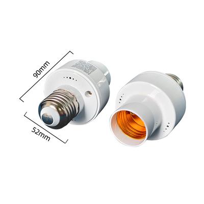1 Stück Intelligenter Bluetooth-kompatibler Lampensockel E27 Lampenfassung Sockel AC85-265V Smart Life App-Controller