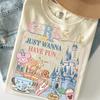 Comfort Colors® Retro Girls Just Wanna Have Fun Shirt, Minnie and Daisy Girls Couples Girl Shirts, Disney Girls Trip Tee, WDW Disneyland Tee