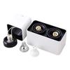 Adjustable GU10 LED Ceiling Spotlight with Replaceable Bulbs – 3 or 4 Heads