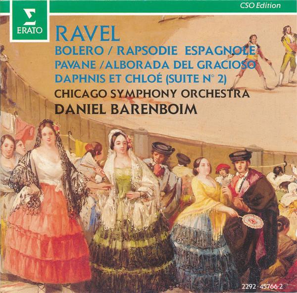 

CD RAVEL, BARENBOIM; CSO - Ravel 2292457662 Erato 1992 Europe Classical Used