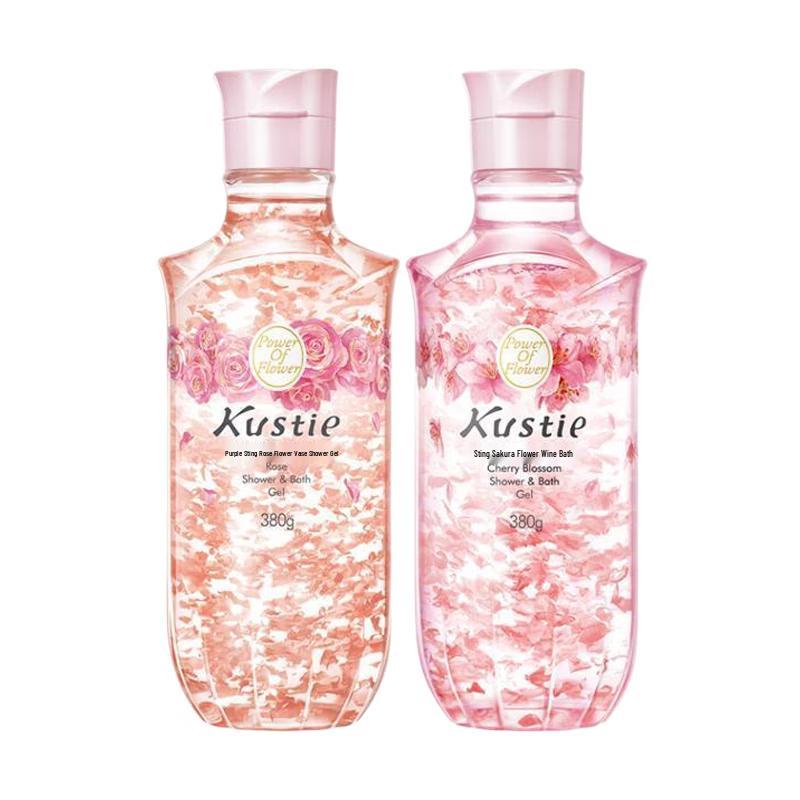 Kustie Floral Petal Shower Gel Set