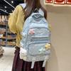 Schoolbag high value spotted schoolbag junior high school girls primary school students 1011 new high school students children backpack backpack
