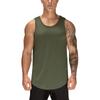 Muscleguys Men's Fitness Breathable Vest Summer Thin Section Slim Sports Solid Color Bottoming Sweatshirt