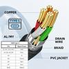 UC-172 USB-C 65W Type-C Male to Female Extension Cable for Outdoor Travel Camping Backpack Charging