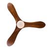 42-Zoll-Deckenventilator mit Beleuchtung und Fernbedienung, 3 Massivholzflügel, geräuscharm, 3 CCT, 6 Geschwindigkeitsstufen, geeignet für Wohnzimmer und Schlafzimmer