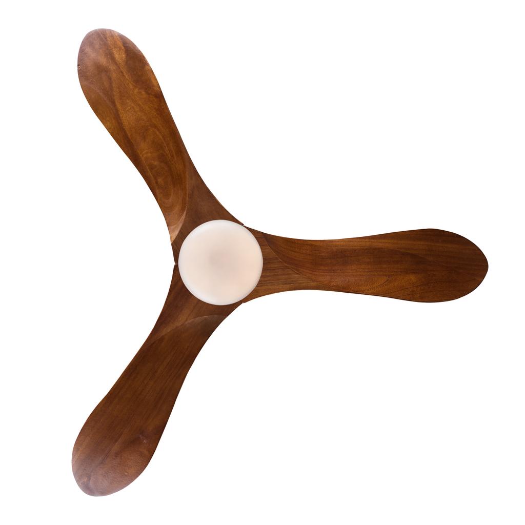 42-Zoll-Deckenventilator mit Beleuchtung und Fernbedienung, 3 Massivholzflügel, geräuscharm, 3 CCT, 6 Geschwindigkeitsstufen, geeignet für Wohnzimmer und Schlafzimmer