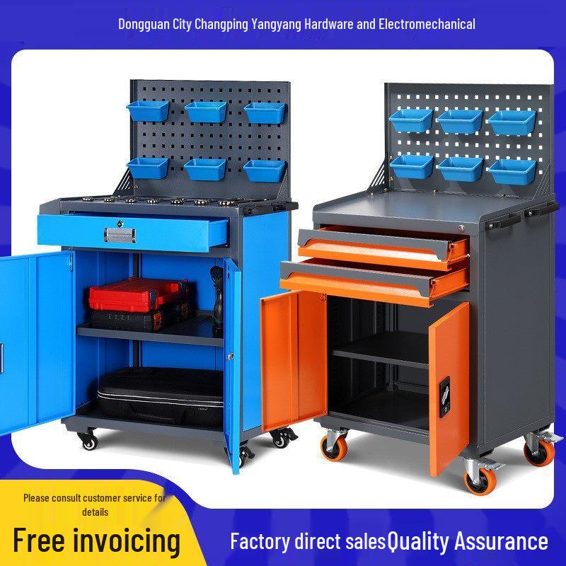 Heavy-Duty Multifunctional Tool Cabinet & Mobile Workbench