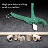 PVC Pipe Cutter Aluminium Alloy Body Ratchet Scissors Tube Cutting Hand Tool