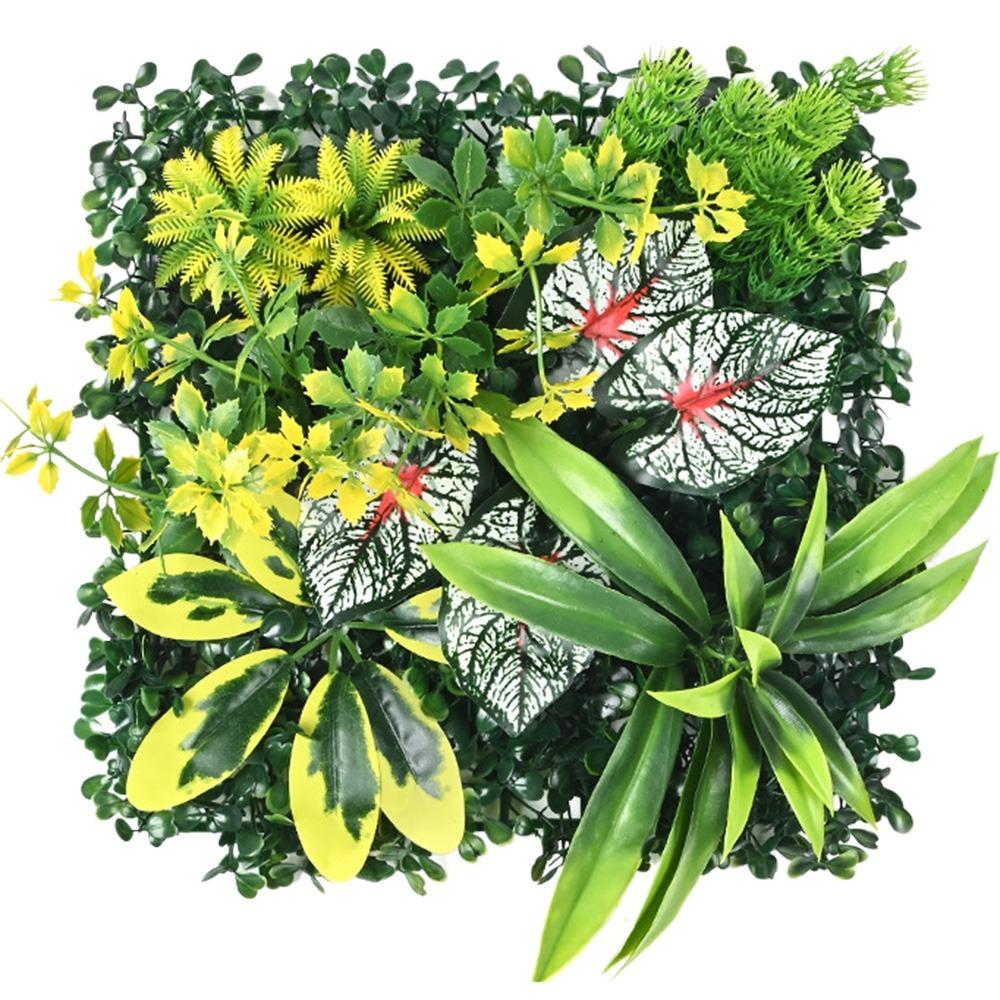 Eternal Life Artificial Plant Wall Panel DIY Artificial Fern Grass  Background Wall Decoration