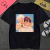 Das Sommer Hikaru Starb Niedliches Anime-Shirt Baumwolle Rundhals Kreativität Ästhetik Jugend Unisex Grafische T-Shirts Goth Hemd Kleidung