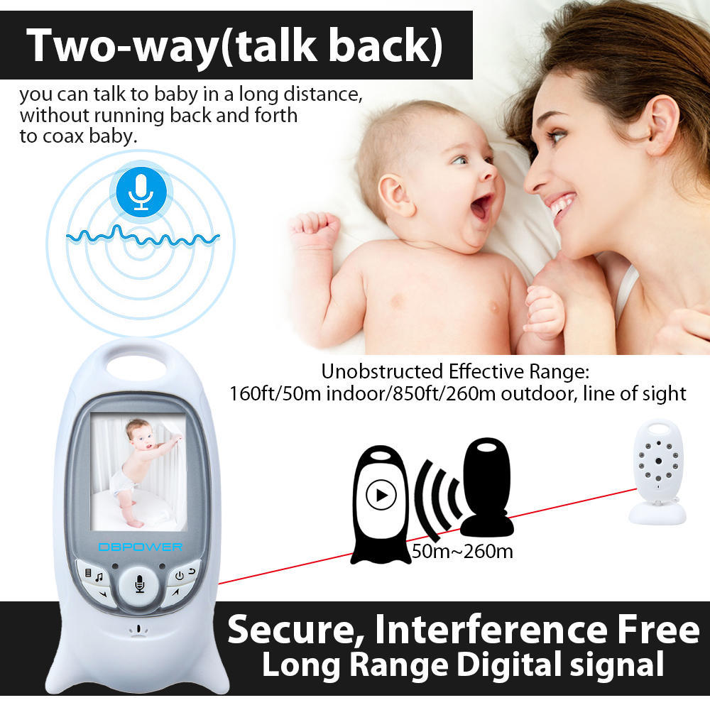 Deals Dbpower Dbpower Baby Monitor DBPower Camera For Video Baby