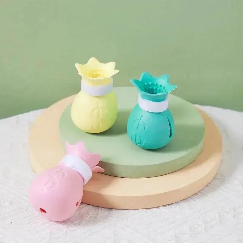 Bathing Cat Paw Covers Silicone Anti-Scratch Paws Protectors for Nail Trimming Bath Time Non-Slip Adjustable Pet Safe Reusable