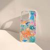 Marine Animals Illustration Feather Phone Case For iPhone 17 16 15 14 13 12 11 Pro Max 16E 17E XS X XR 7 8 Plus Shockproof Cover