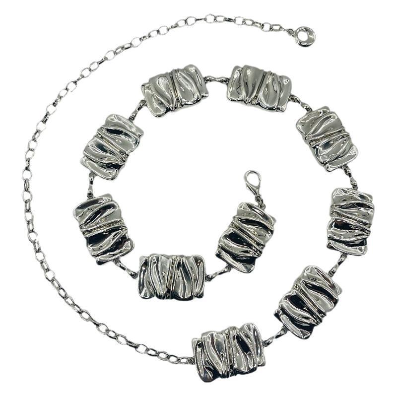 Stylish Metal Waist Chain With Irregular Design For Women Office And Casual Looks