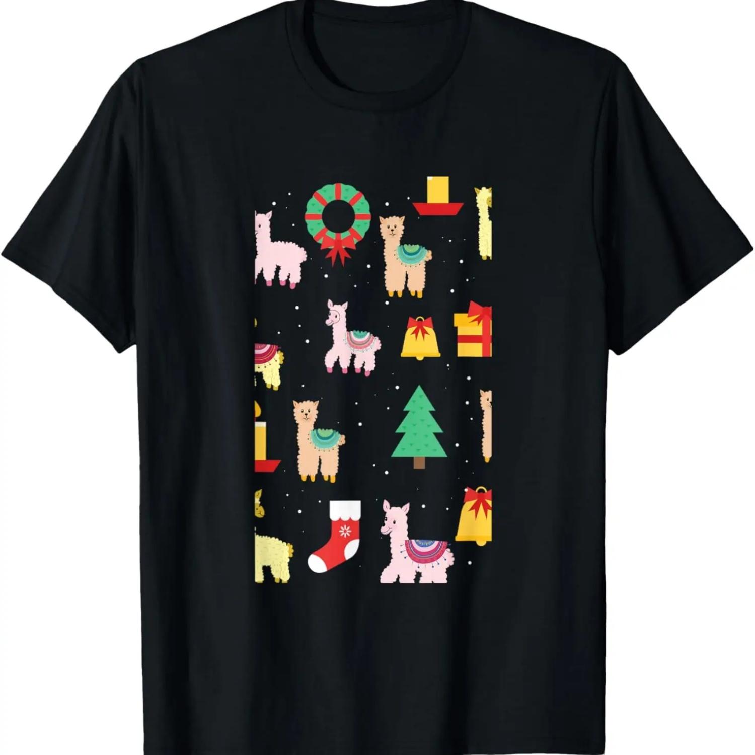 Jolly MF ER Ugly Christmas Pattern Gift T-Shirt S