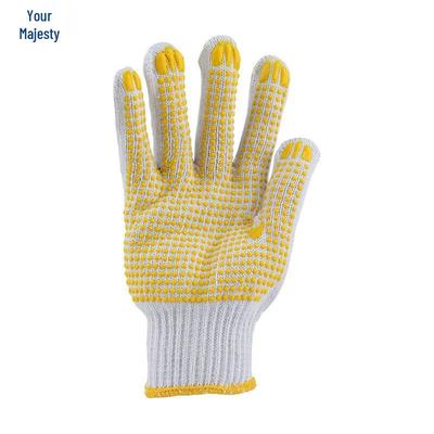 Junyu 7100Y PVC Dotted Anti-Slip Work Gloves