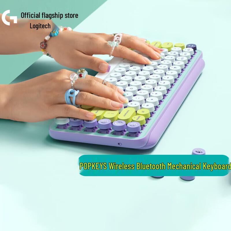 Logitech POP Keys Wireless Mechanical Keyboard