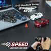 Kf20 1:64 Rc Drift Car Four-Wheel Remote Control Cars Competition Racing Car Full Proportions Desktop Car Model Toys Boys Gifts