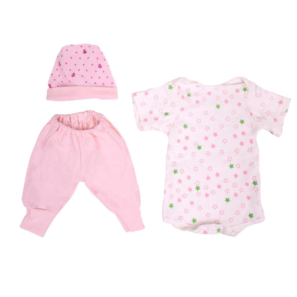 Baby Reborn Doll Clothes Dress Suit For 23-24 Inch For Girls Doll Accessories Kids Early Educational Toy