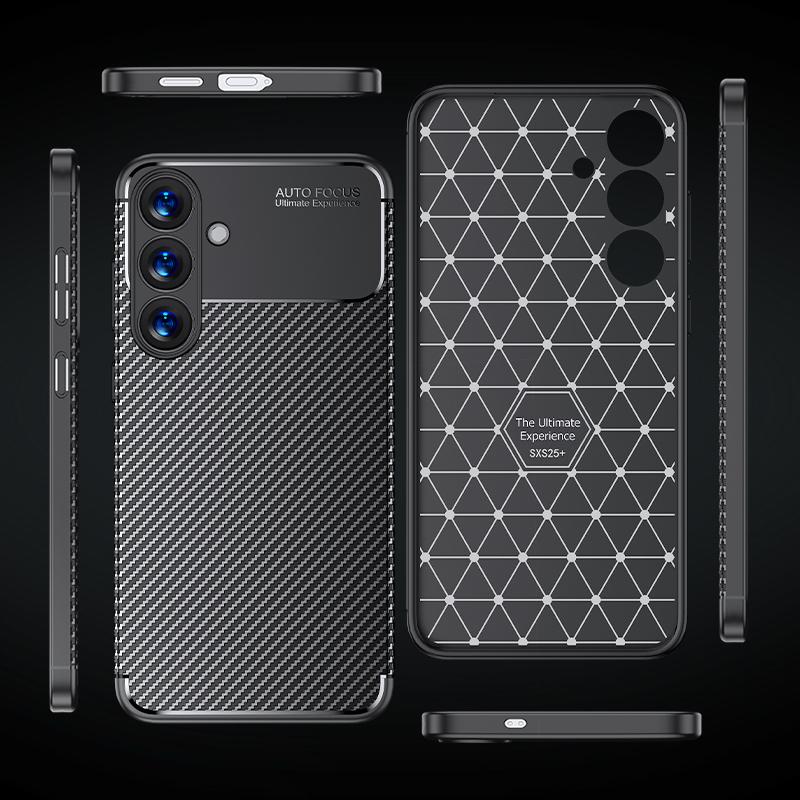 For Samsung S25 Case Cover Samsung Galaxy S25 Capas Phone Protective Bumper Back Armor  Shockproof Soft TPU Fundas Samsung S25