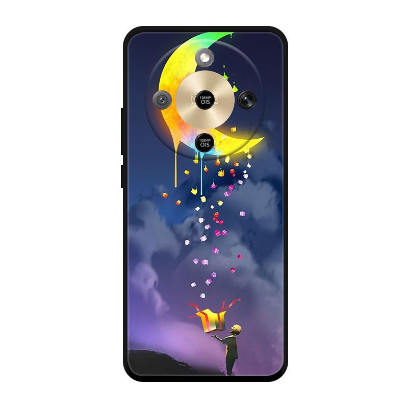 Für Honor X9d 5G Hülle NEU TPU Silikon Stoßfest Katze Handyhülle Für Honor Magic 8 Lite Funda Honor X70 Druck Weiche Hülle