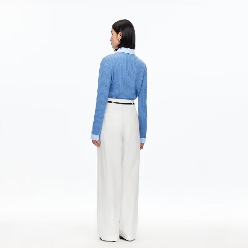 VEROMODA Women's Lyocell Cotton Tapered Casual Pants