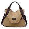Premium Quality Large Pocket Casual Women's Shoulder Cross Body Handbag With Canvas Leather Material