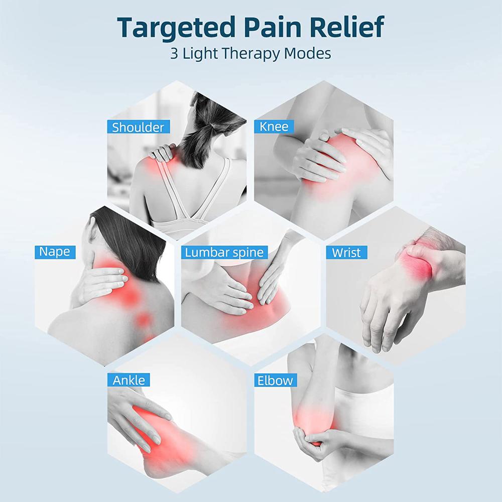 Tragbares Rotlicht-Infrarot-Therapiegerät, Wund- und Lippenkrebs-Therapie, Handheld, abnehmbarer oraler Physiotherapiestab, Gesundheitsschmerzlinderung