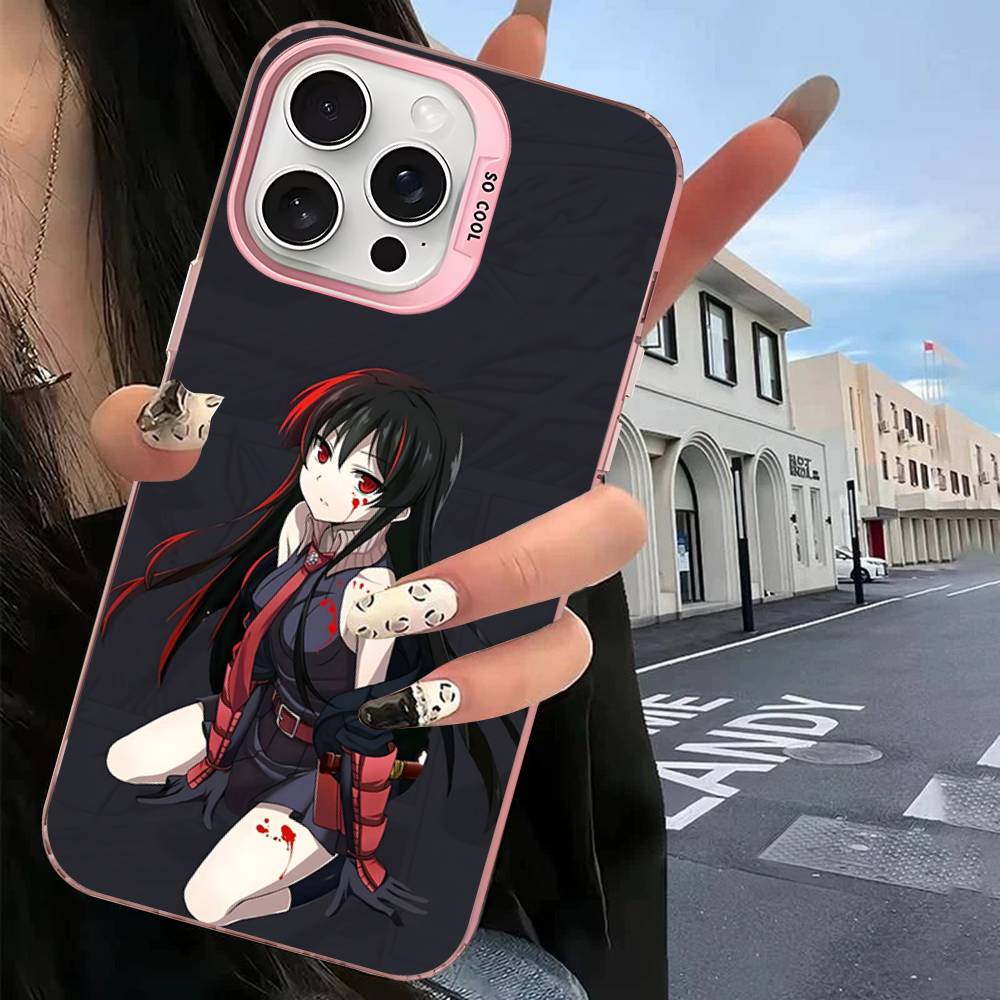 Anime Akame Ga Kill! Phone Case For iPhone 17 16 15 14 13 12 11 Pro MAX Matte Shockproof Back Anti Fall Matte Cover