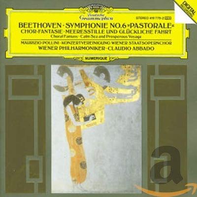 CD LUDWIG VAN BEETHOVEN / WIENER PHILH - Beethoven: Symphony No. 6 / Fantasi 4197792 Deutsche Grammo 1987 Germany Classical Used