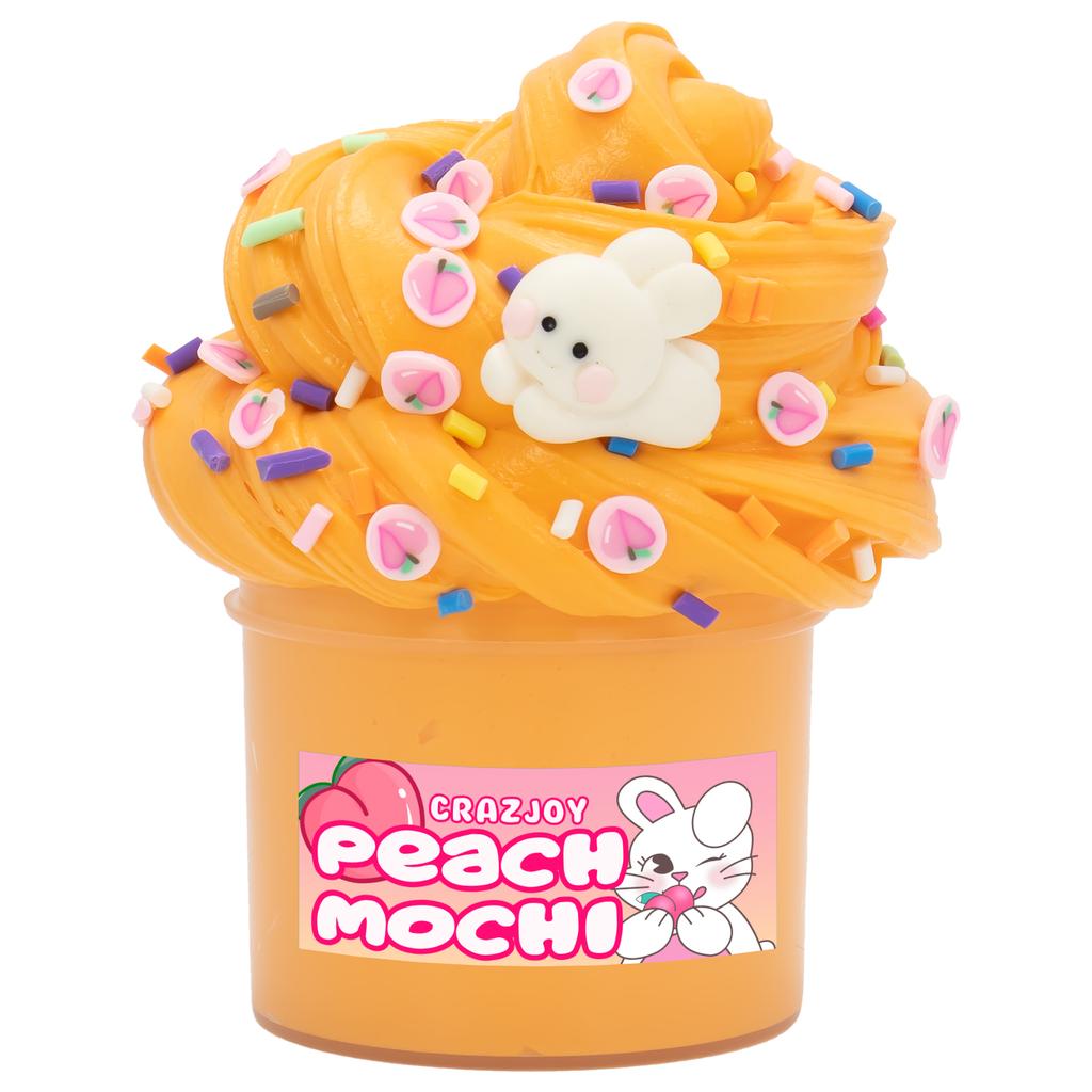 Festliches 2,37oz Fluffy Butter Slime Kit, Nicht klebriges duftendes DIY-Bastelset, weiche Stressbewältigung für Partys und Feiertagsgeschenke