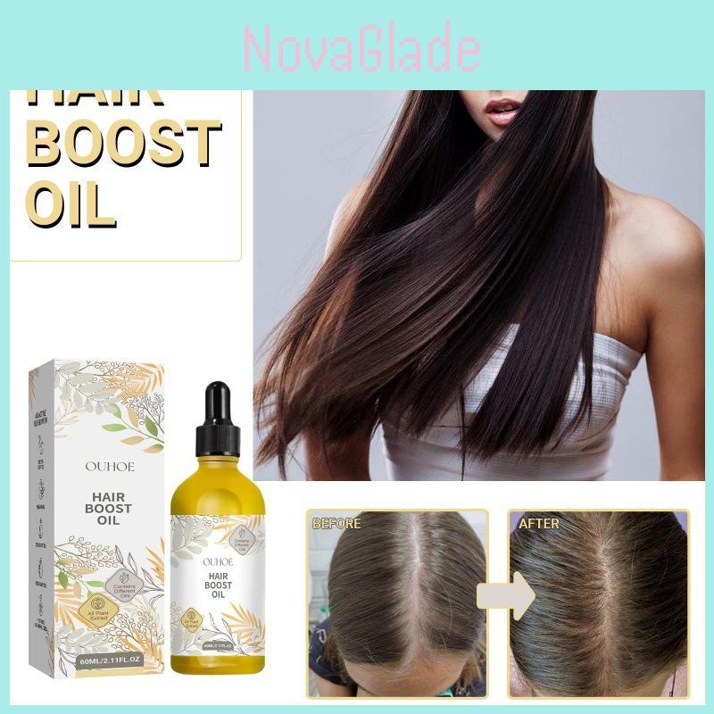 Ouhoe Dense Hair Oil Nourishing Treatment For Dry Damaged Hair Softens And Strengthens