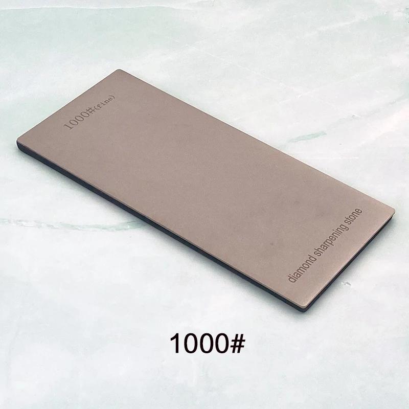 Diamond Sharpening Stone Knife Sharpener Non-Slip Base 120~3000 Kitchen Knife Sharpening Tool Set 4-8 Thin Blade Plate Set Diamond