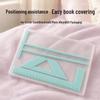 Four-Piece Ruler Set for Book Covers, Diaries, Photo Albums - Multi-Functional Positioning and Measuring Tool.