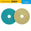 Multi-Size Diamond Water Polishing Pad (5" To 14") for Granite - Fits Angle Grinders