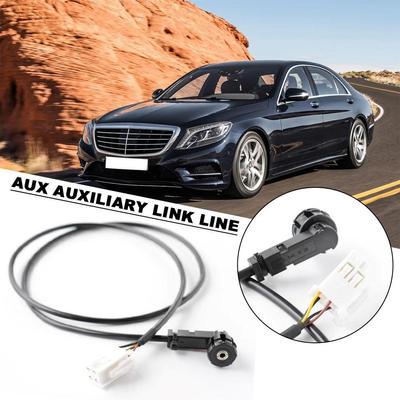 4-Pin AUX Aux-Kabel für Mercedes C-Klasse W203 CLK W209 Aux-Eingang Radiokabel A2034401808 AUX Auxiliary Link Line
