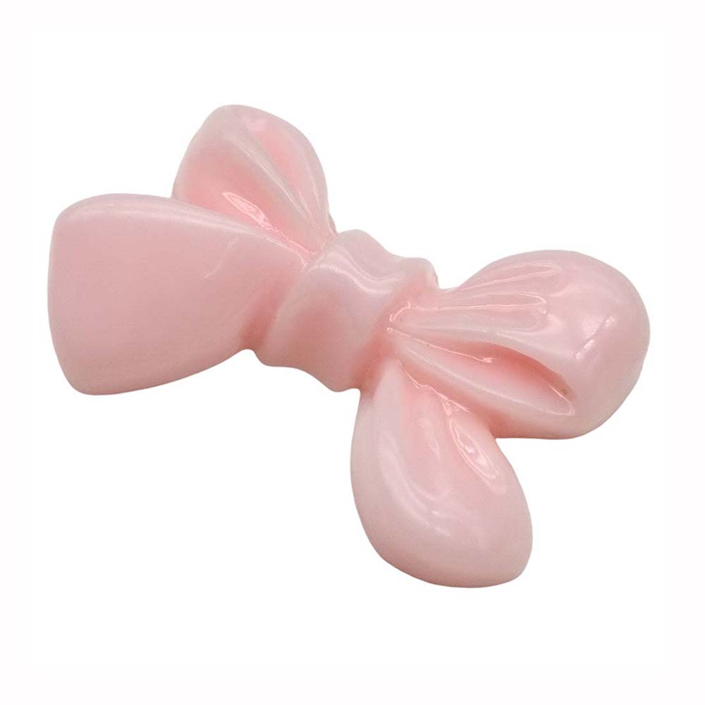 Colorful Bowknot Resin Flatback Ornament Mini Charms for Hair Clips Hair Band Making
